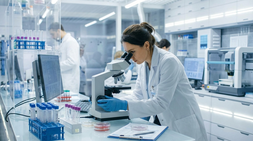Medical research lab