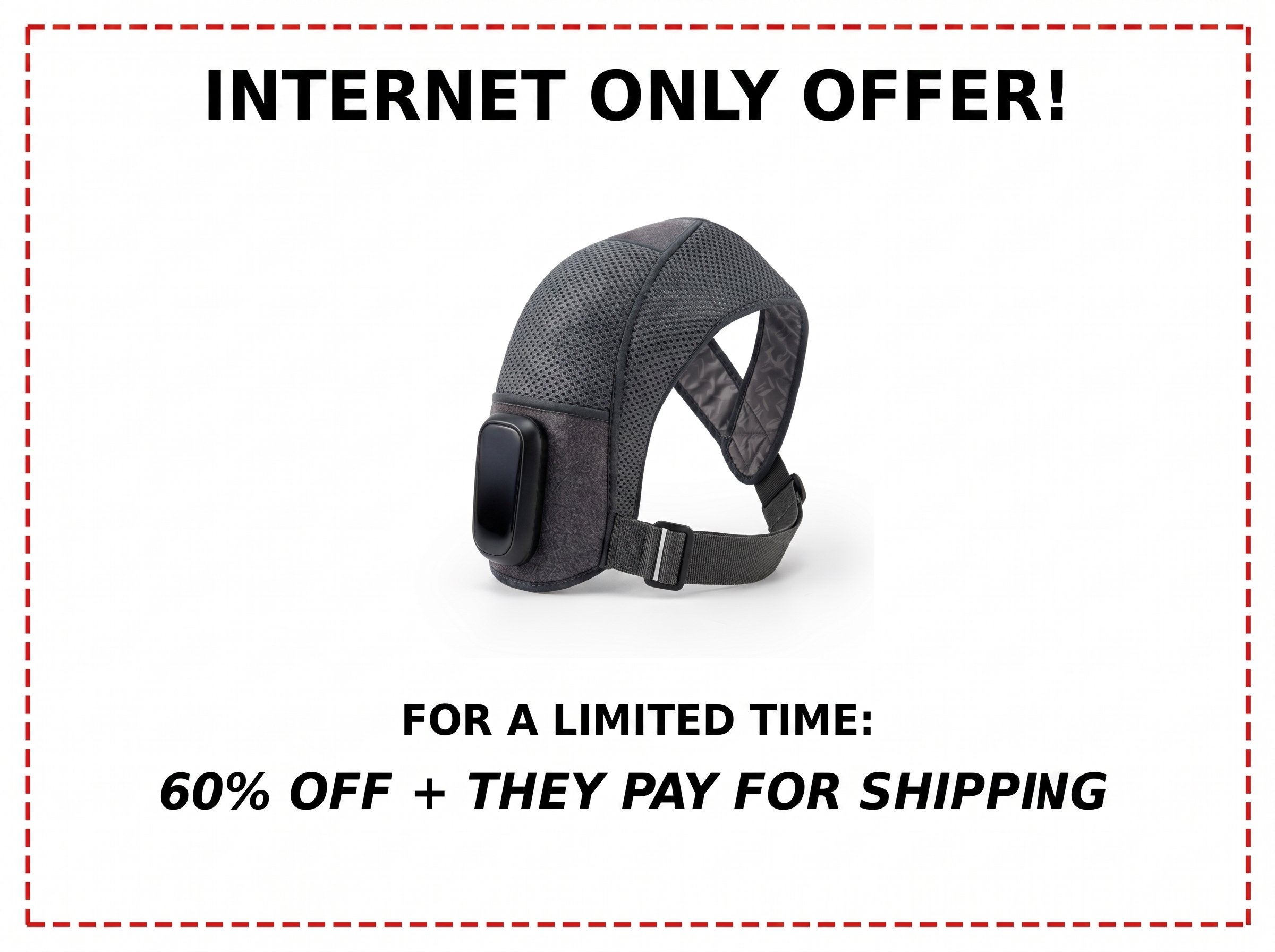 Internet Only Offer — 60% OFF + Free Shipping